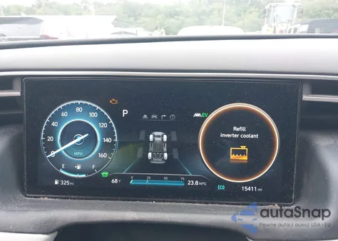 2024 Hyundai Tucson Hybrid Limited z USA, uszkodzony, nr VIN KM8JECD19RU230552